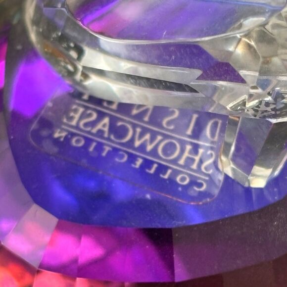 Crystal World Disney Showcase Collection Cinderellas Slipper Figurine Numbered - Picture 5 of 9